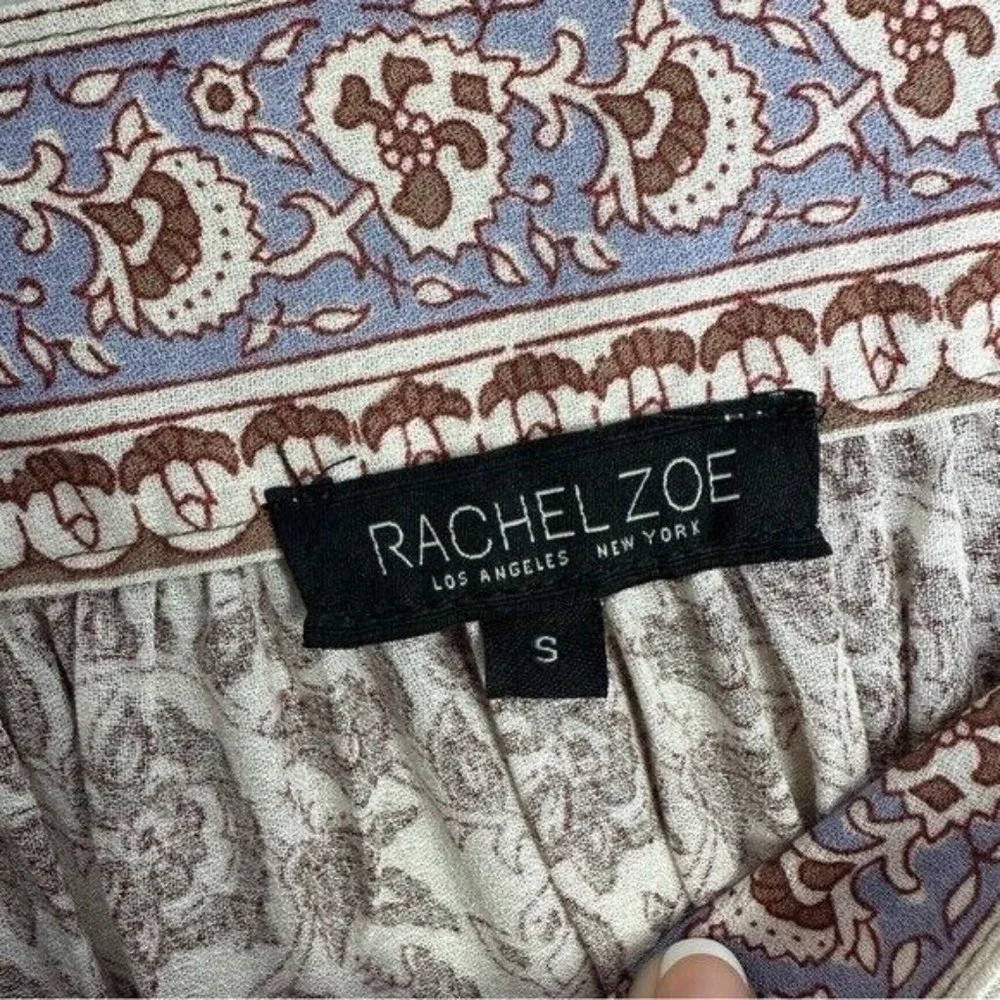 RACHEL Zoe Tops Rachel Zoe Square Neck Boho Peasant Top Small - Picture 7 of 9